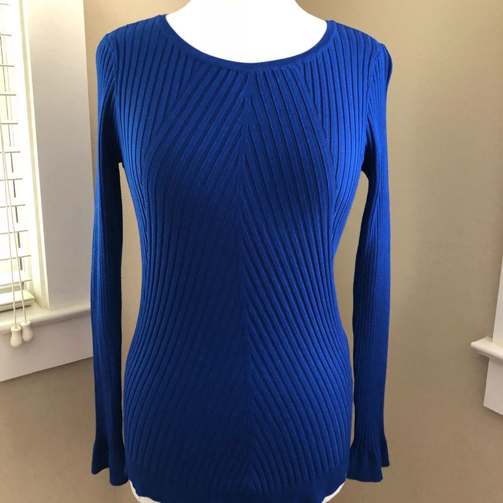 INC Royal Blue Sweater NWT Size L
